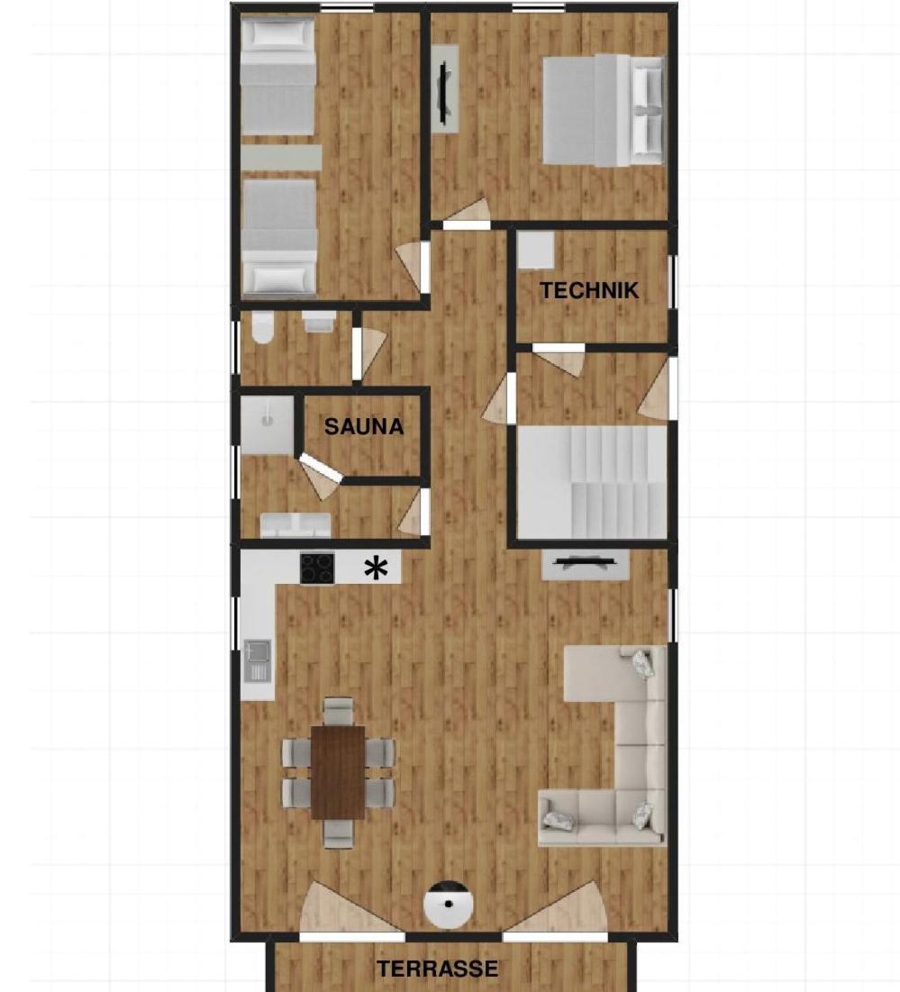 Ferienwohnung Kajuete Eg فيهمارن المظهر الخارجي الصورة